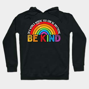 In A World Where You Can Be Anything  Gay Pride LGBT Hoodie